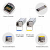 Picture of 5 Pairs BIDI SFP Network Transceiver Module, 1.25 Gigabit Single Mode LC 1000BASE-LX Single Fiber Interface SFP 20km