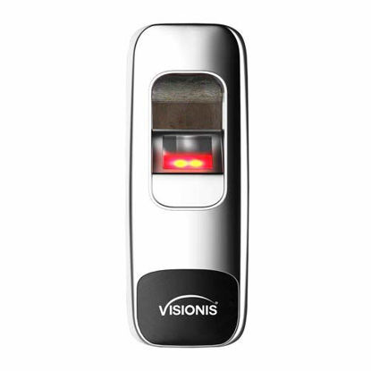 Picture of Visionis VIS-3015 Weatherproof IP68 Metal Access Control Standalone Biometric Fingerprint RFID Reader Wiegand 200 Fingerprints 500 EM Cards and Optical Sensor