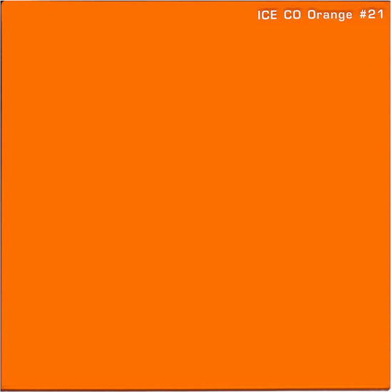 Picture of ICE CO 100mm Orange #21 Filter for B&W 100 Includes Plastic Hard Shell Case