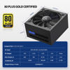 Picture of Pystar 1000W Power Supply 80+ Gold Full Modular PSU,ES1000