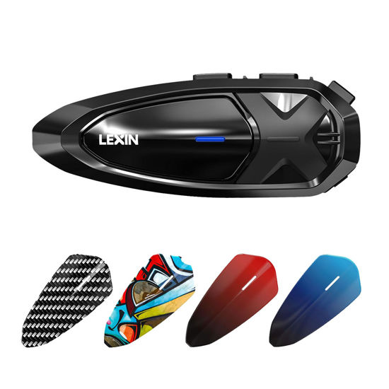 GetUSCart LEXIN GTX Motorcycle Bluetooth Headset 10 Riders