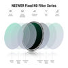 Picture of NEEWER 82mm Fixed ND Filter Kit ND1000 ND64 ND8 ND4 Neutral Density Filter Set Double Sided 30 Layer Nano Coatings/HD Optical Glass/ultra Slim/Water Repellent/Scratch Resistant/Waterproof Filter Pouch