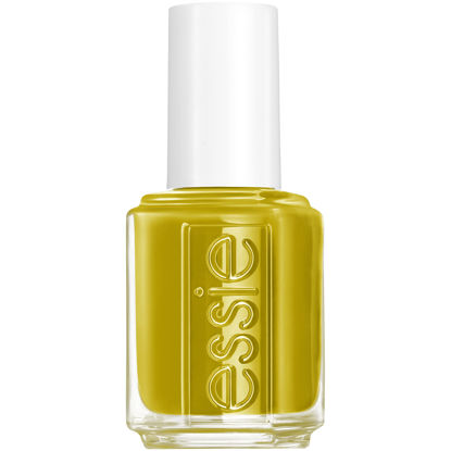 Picture of essie Salon-Quality Nail Polish, Mid-Tone Yellow, My Happy Bass, 0.46 fl oz