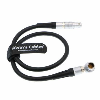 Picture of Alvin's Cables Red One Red Epic Scarlet LCD EVF Cable 16 Pin Male Right Angle to Straight