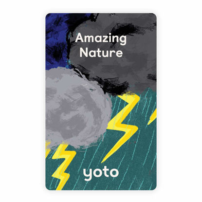 Picture of Yoto Children Friendly Sound Effect Card - 'Amazing Nature Screen-Free Card for Kids Player, Mini & Yoto App - Boys and Girls up to 5 Years Old