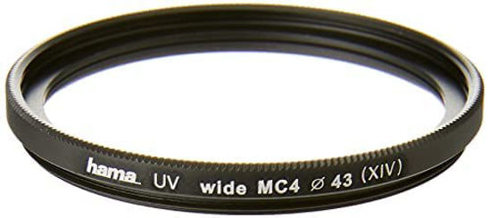 Picture of Hama UV and Protective Filter, 4 Coats, for 43 mm Camera Lenses,Black, 00070143