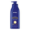 Picture of NIVEA Nourishing Skin Firming Body Lotion with Q10 and Vitamin C, 16.9 Fl Oz Pump Bottle