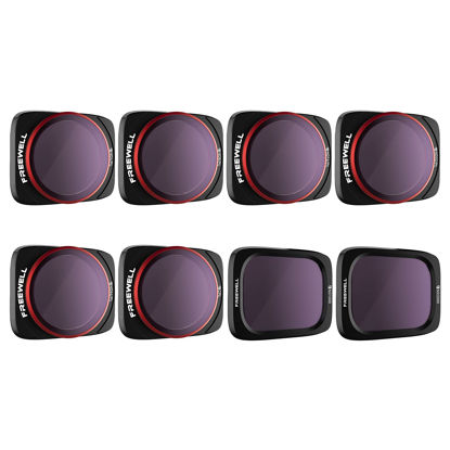 Picture of Freewell All Day - 4K Series -8Pack ND, ND/PL, CPL Filters Compatible with Air 2S Drone