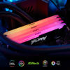 Picture of Kingston Fury Beast 64GB (4x16GB) 3200MT/s DDR4 CL16 Desktop Memory Kit of 4 | Intel XMP | AMD Ryzen | Plug n Play | RGB Infrared Syncing | KF432C16BB2AK4/64