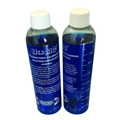 Picture of iSonic® Vinyl Record Cleaning Solution Concentrate, CSVR01x2 (2-Pack)