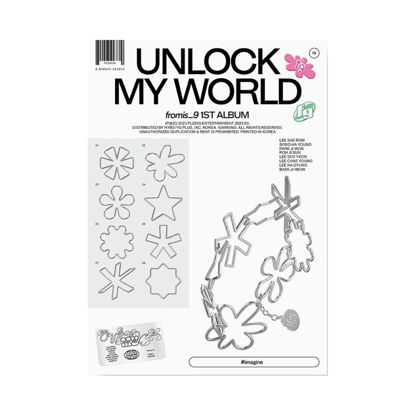 Picture of fromis_9 - Vol.1 Unlock My World CD (#Imagine ver.)