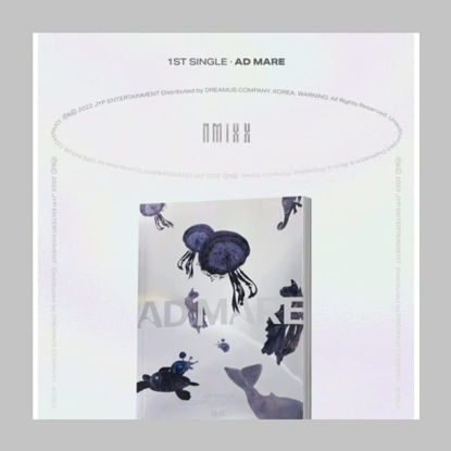 Picture of NMIXX AD MARE 1st Single Album Light Version CD+64p PhotoBook+1p PhotoCard+Tracking Kpop Sealed