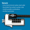 Picture of Kensington Slim NanoSaver Combination Ultra Cable Lock for Nano Slot (K60629WW)