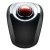 Picture of Kensington Orbit Wireless Mobile Trackball, 2.4 Ghz Frequency/30 Ft Wireless Range, Left/Right Hand Use, Black/red