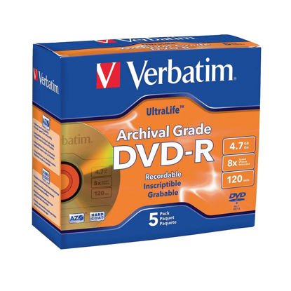 Picture of Verbatim Ultralife Gold Archival Grade 96320 8X DVD-R