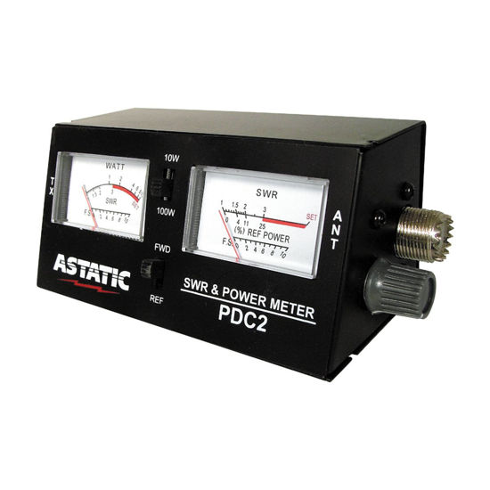 Picture of Astatic (302-PDC2) SWR/RF/Field Strength Test Meter , Black