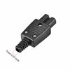 Picture of uxcell AC110-250V 10A Female IEC320 C15 Power Socket Adapter Connector 3-Terminal Panel Mount