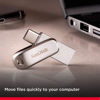 Picture of SanDisk 1TB Ultra Dual Drive Luxe USB Type-C - SDDDC4-1T00-G46, Silver