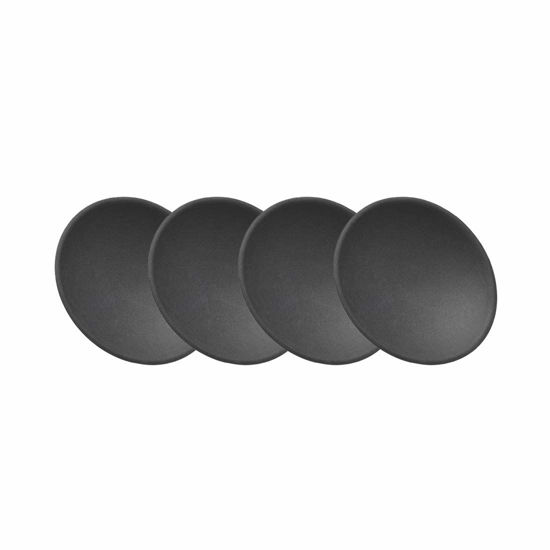 Picture of uxcell Speaker Dust Cap 115mm/4.5" Diameter Subwoofer Paper Dome Coil Cover Caps 4 Pcs