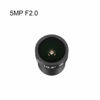 Picture of uxcell 3.6mm 5MP F2.0 FPV CCTV Camera Lens Wide Angle for CCD Camera