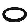 Picture of uxcell Aluminum Camera Filter Ring Stepping Adapter 52mm-42mm Black