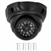 Picture of Dummy Security Camera, Portable Reusable Black Simulation Camera for Supermarkets for Parking Lots for Hotels