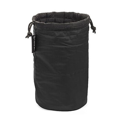 Picture of Tamrac Goblin Lens Pouch 2.4 |Lens Bag, Drawstring, Quilted, Easy-to-Access Protection - Black