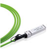 Picture of Colored 10G SFP+ Twinax Cable, Direct Attach Copper(DAC) Passive Cable, 5m (16.4ft) in Green, for Cisco SFP-H10GB-CU5M, Meraki, Ubiquiti, Mikrotik, Intel, Fortinet, Netgear, D-Link, Supermicro