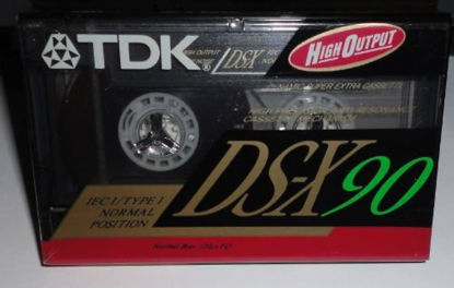 Picture of TDK DS-X 90 Blank Cassette Tape