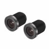 Picture of uxcell 2 Pcs CCTV Camera Lens 2.8mm Focal Length 1080P F2.0 1/3 Inch Wide Angle for CCD Camera