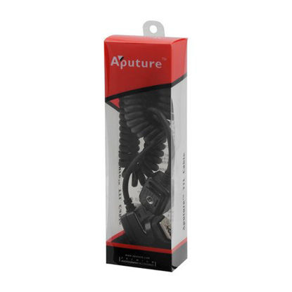 Picture of Aputure Pro-Grade E-TTL/E-TTL II Off-Camera Hot-Shoe Flash Sync Cable for Canon EOS EF/EF-s Cameras