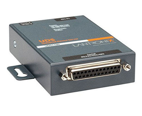 Picture of Lantronix Device Server UDS 1100-PoE - Device Server - 10Mb LAN, 100Mb LAN, RS-232, RS-422 - UD11000P0-01