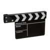 Picture of Fotodiox Movie Chalk Clapboard, Film Production Director's Slateboard Clapper, 8"x10.5" Wood w/Metal Fittings