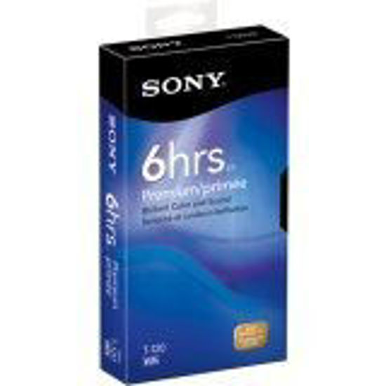 Picture of Sony T-120 6hrs(ep) Premium Grade Vhs Tape (single) by Sony