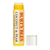 Picture of Burt's Bees 100% Natural Moisturizing Lip Balm, Coconut & Pear with Beeswax & Fruit Extracts, 4 Tubes