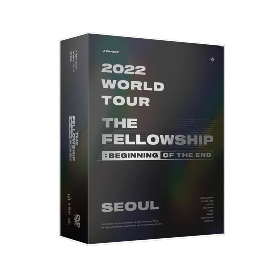 Picture of KQ Entertainment [DVD] ATEEZ - ATEEZ THE FELLOWSHIP : BEGINNING OF THE END SEOUL DVD +Extra Photocards Set, Black, 152 x 202 x 44 mm (123992)