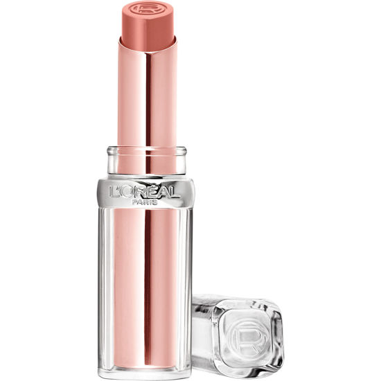 Picture of L’Oréal Paris Glow Paradise Hydrating Balm-in-Lipstick with Pomegranate Extract, Beige Eden