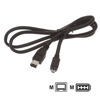 Picture of MPF Products VMC-IL4615 VMCIL4615 i.Link 4-pin to 6-pin DV Digital Video Transfer Cable Replacement Compatible with Select Sony Handycam Camcorders (Compatible Models Listed Below)