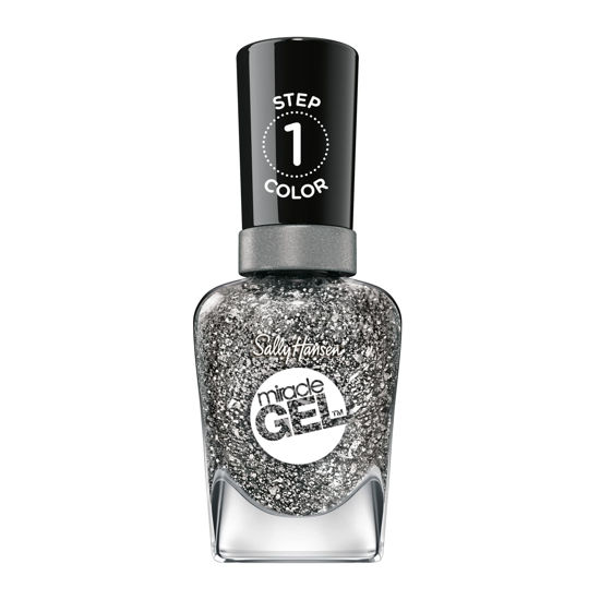 Picture of Sally Hansen Miracle Gel Nail Polish, Shade Deep Sea Diamond 781 (Packaging May Vary)