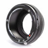 Picture of FOTGA Lens Mount Adapter for Nikon F Mount Lens to Micro Four Thirds M4/3 MFT Mount Camera Olympus Pen E-PL1,E-PL2,E-M,OM-D,E-M5,E-M10 Mark II/III Lumix GH1,GH2,GH3,GH4,GH5,GH5s Nikon-M4/3