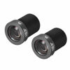 Picture of uxcell 2 Pcs CCTV Camera Lens 16mm Focal Length 5MP F2.0 1/2.5 Inch Wide Angle for CCD Camera