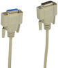 Picture of Monoprice Molded Cable - 10 Feet - Beige | DB15 Male to Female