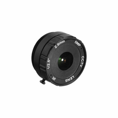 Picture of uxcell 2.8mm 720p 5MP F1.2 FPV CCTV Lens Wide Angle for CCD Camera