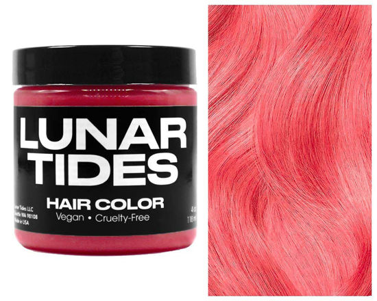 Picture of Lunar Tides Semi-Permanent Hair Color (43 colors) (Coral Pink)