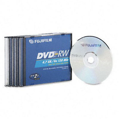 Picture of FUJI 25322005 4.7 GB DVD-RW 5 PK