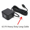 Picture of EDO Tech AC Adapter USB Wall Charger for Garmin Drive 51 52 61lm DriveTrack 71 DriveSmart 61 55 56 65 LMT-s 70lmt DriveAssist 51lmt-s DriveLuxe Dezl 570 LMT 580lmt-s GPS Navigator (6.5 Ft Long Cable)