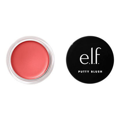 Picture of e.l.f. Putty Blush, Creamy & Ultra Pigmented Formula, Lightweight, Buildable Formula, Infused with Argan Oil & Vitamin E, Vegan & Cruelty-Free, Tahiti