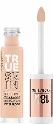 Picture of Catrice | True Skin High Cover Concealer | Waterproof & Lightweight for Soft Matte Look | Contains Hyaluronic Acid & Lasts Up to 18 Hours | Vegan, Cruelty Free, Gluten Free (010 | Cool Cashmere)