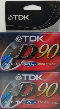 Picture of Tdk Electronics 2 Pack 90 Minute Cassette Normal Bias High Output