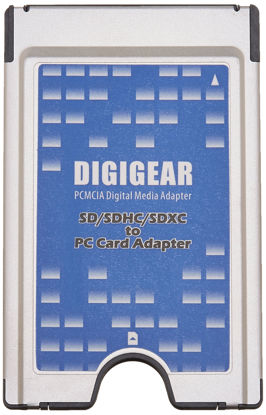 Picture of Digigear SD SDHC SDXC to PCMCIA PC Card, Adapter Supports, ATA Flash Memory